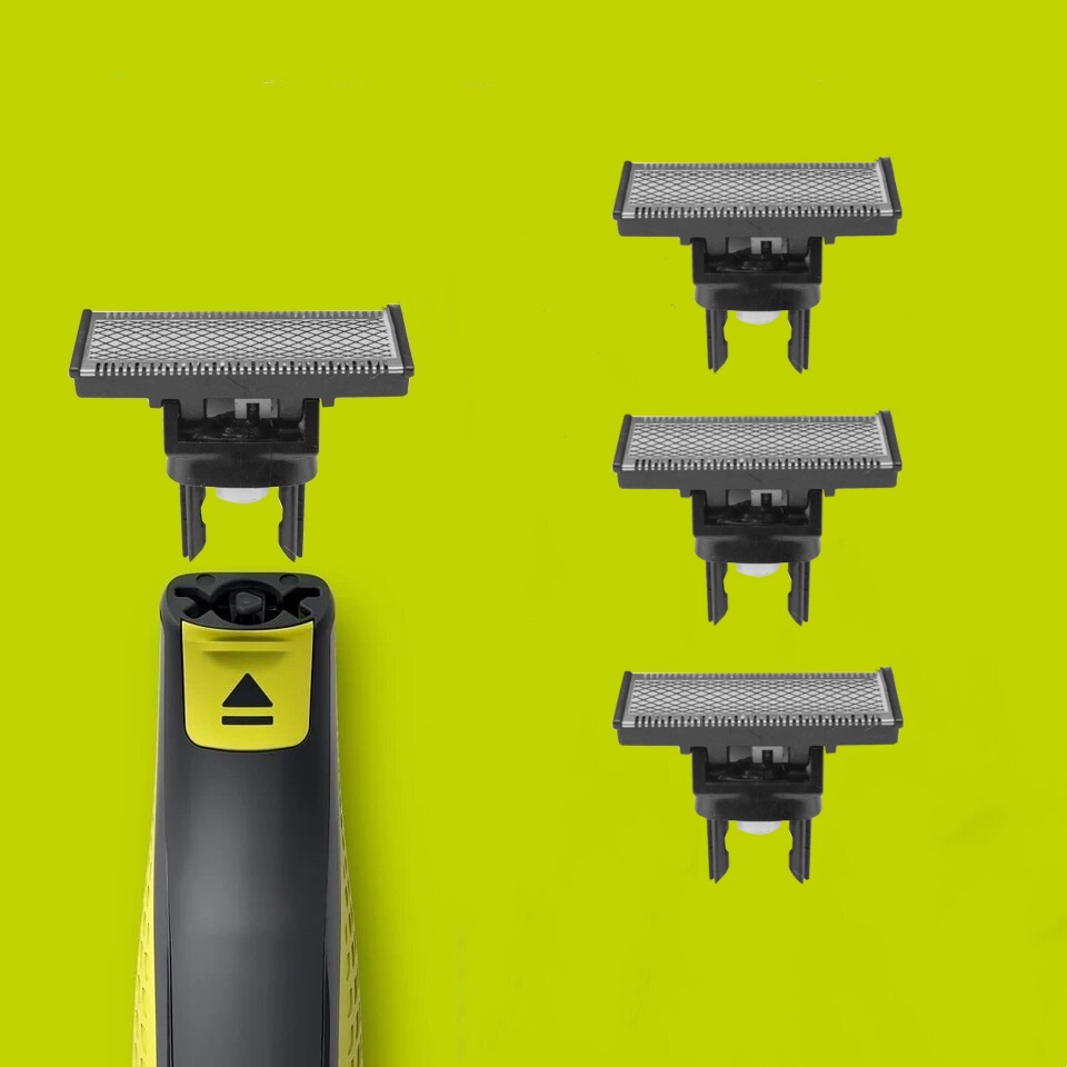 Lame de rechange pour rasoir et tondeuse à poils de nez, têtes de rechange pour tondeuse à barbe Philips OneBlade QP2520 QP2630 QP6510