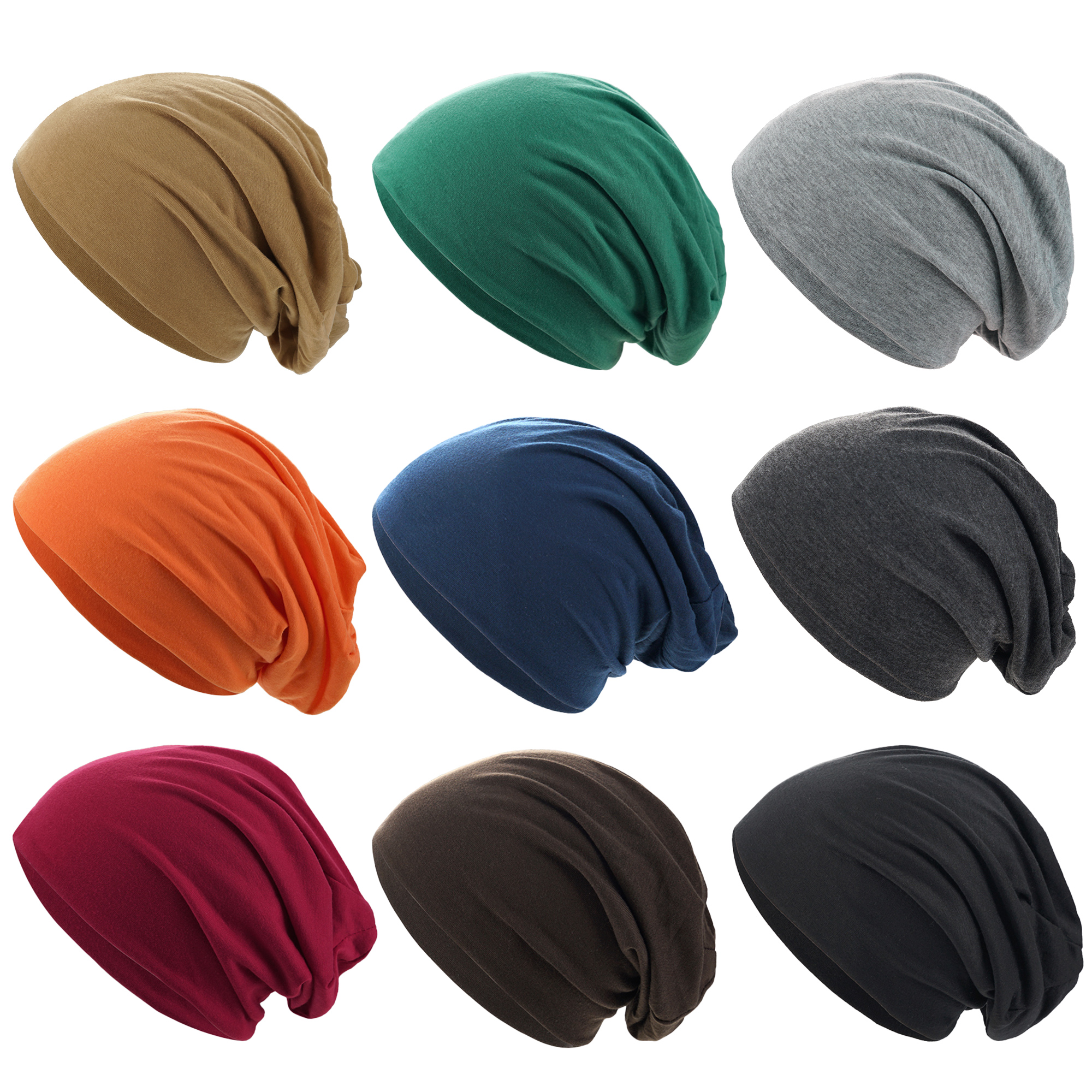1 pacote de cor sólida unissex masculino feminino gorro desleixado hip-hop boné de algodão macio leve correndo gorro adulto chapéu anão