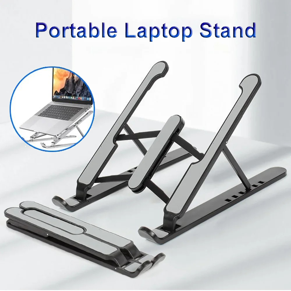 Składana podstawka pod laptop Regulowany przenośny uchwyt na notebooka Podstawa podtrzymująca Uchwyt ze stopu aluminium do akcesoriów do laptopów Macbook PC