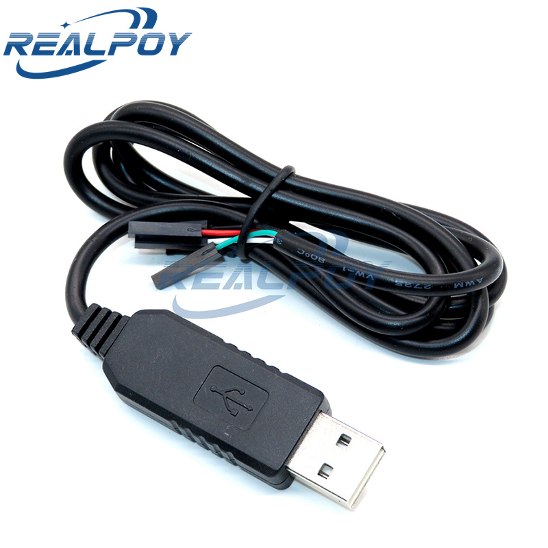PL2303 PL2303HX модуль кабеля TTL с USB на UART, 4 p 4-контактный конвертер RS232, последовательная линия, поддержка Linux, Mac, Win7