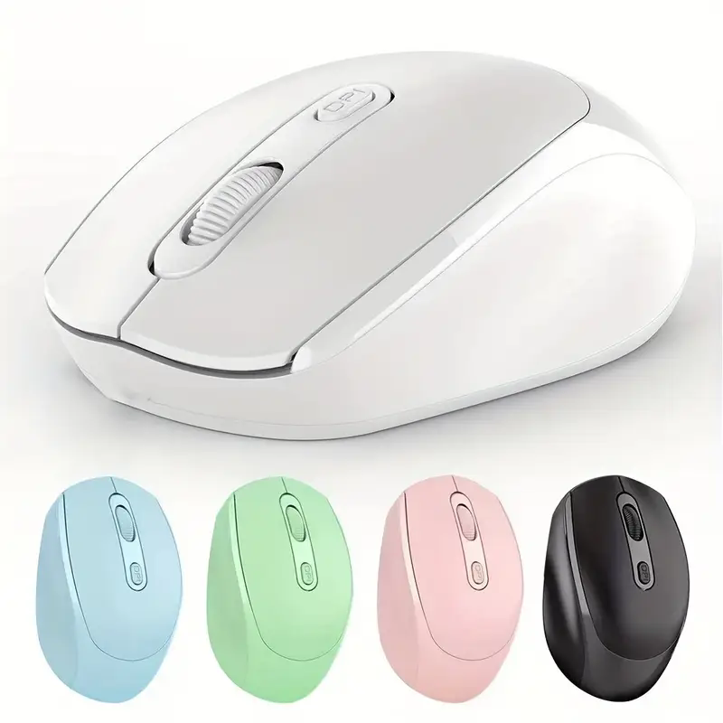 Bluetooth-kompatibel Drahtlose Maus Ergonomische Computer Maus PC Optische Mause mit USB Empfänger 2,4 Ghz Drahtlose Mäuse Für Laptop