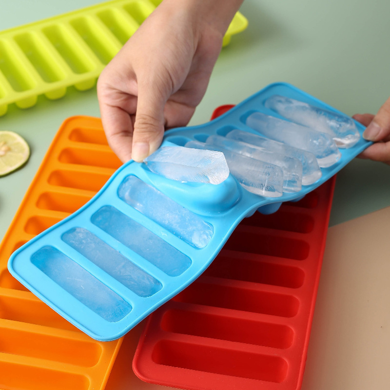 1PC Silikon Eis Bar Form Brot Keks Mafen Tasse Kuchen Form Küche Backblech Hohe-temperatur Backen Werkzeug