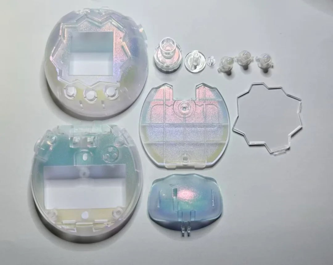 Tamagotchi Paradise vervangende beschermhoes DIY groene set