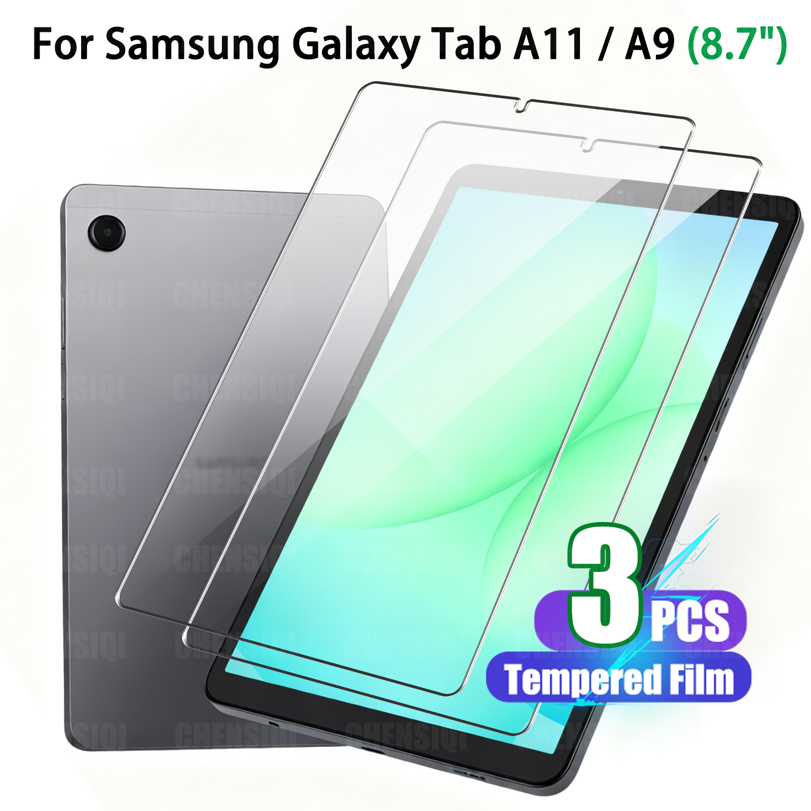 Screenprotector voor 8,7 "Samsung Galaxy Tab A11 2025 SM-X135 X133 X130 / A9 2023 X110 X115 X117 Gehard glas beschermfolie