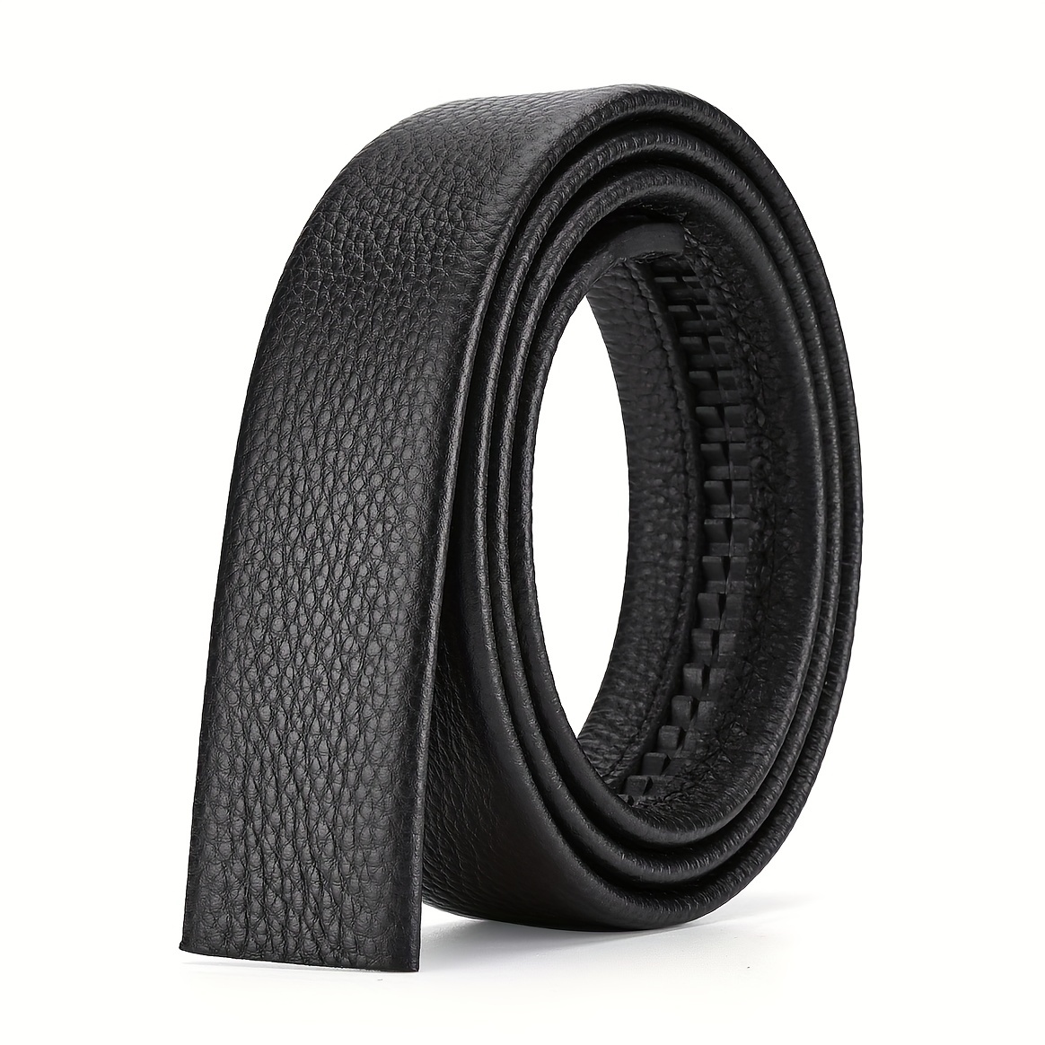 Ceinture en jean décontractée pour homme, ceinture d'affaires, grande ceinture en jean, ceinture automatique, sans tête de structure, 3.5cm