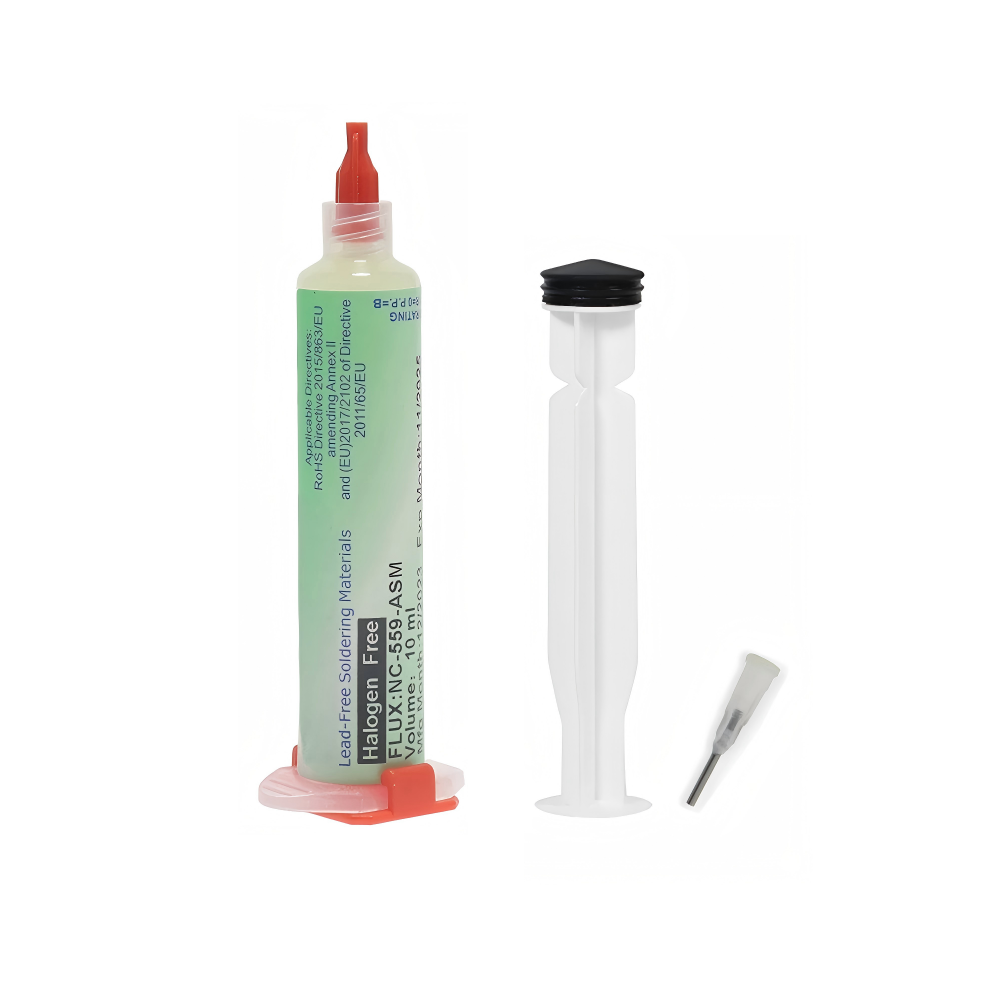 Kulki lutownicze Flux BGA Nc-559-asm, płynny lut do lutowania, pasta lutownicza w strzykawce 10ml, topnik do lutowania, bez konieczności czyszczenia, narzędzia spawalnicze