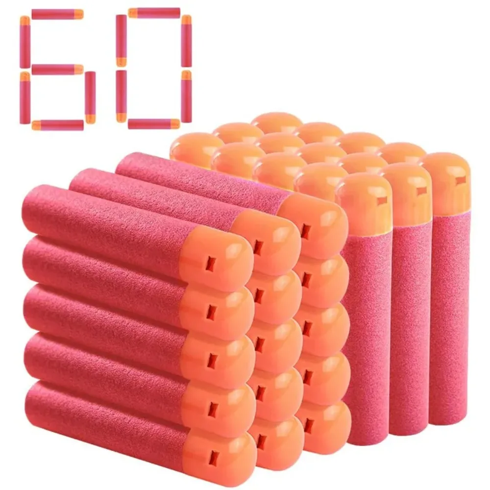 120er-Pack Nachfüll-Darts, 9,5 cm, Schaumstoff-Blaster-Nachfüllgeschosse, kompatibel mit Nerf Mega Guns, Schaumstoff-Spielzeug-Darts für Kinder, Geburtstagsgeschenk