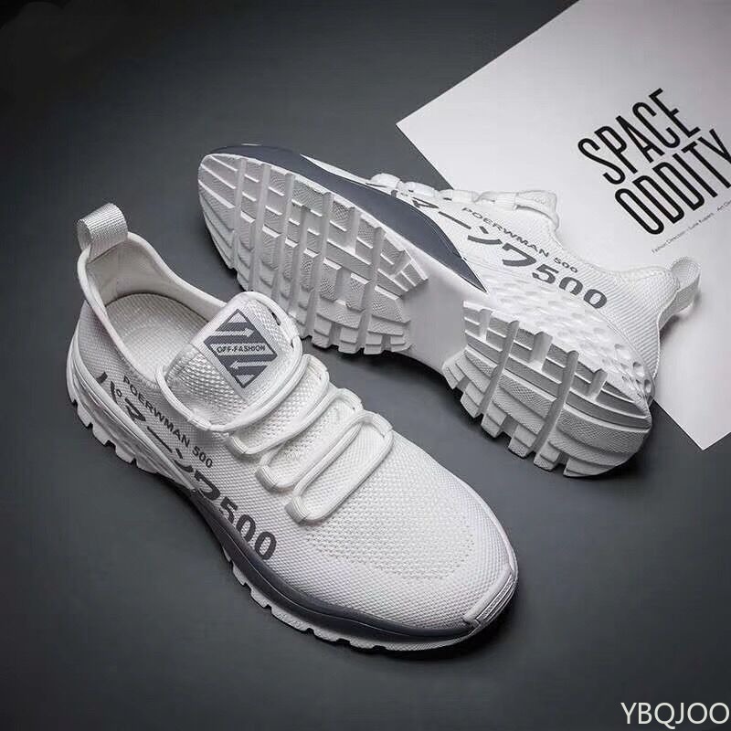 Duże Rozmiary Wiosenno-Jesienne Modne Nowe Męskie Buty Casual z Grubą Podeszwą Podwyższającą Wzrost, Niszowe Modne Sportowe Buty Męskie na Płaskiej Podeszwie