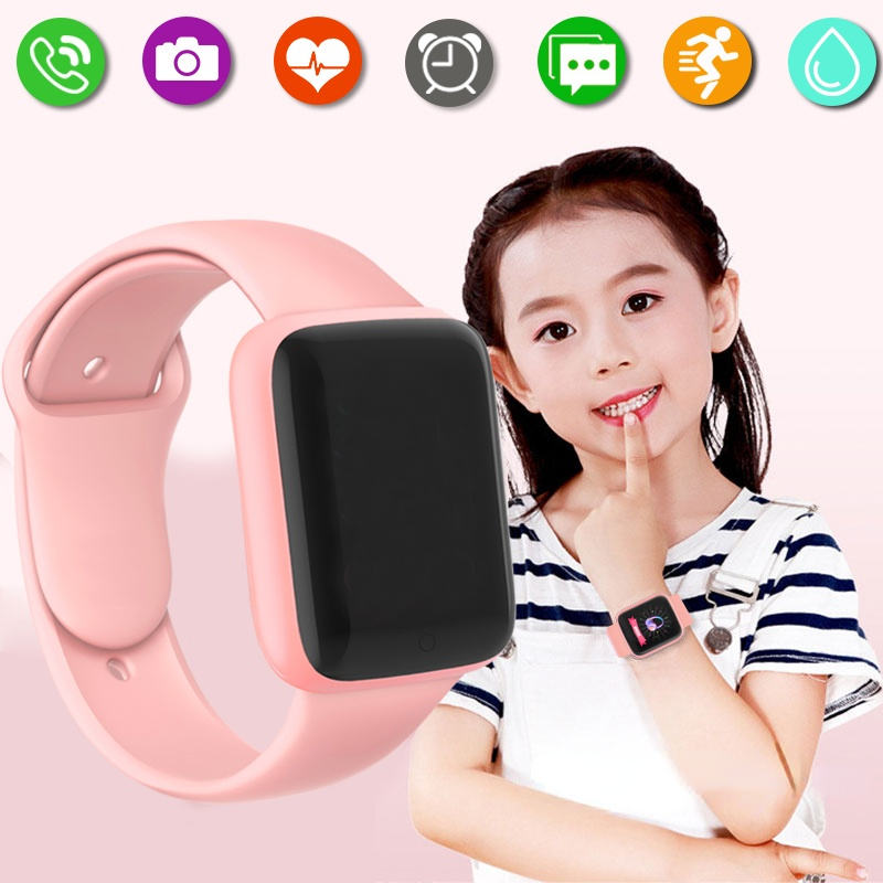 Reloj inteligente conectado para niños y niñas, pulsera deportiva con Monitor de ritmo cardíaco, Y68