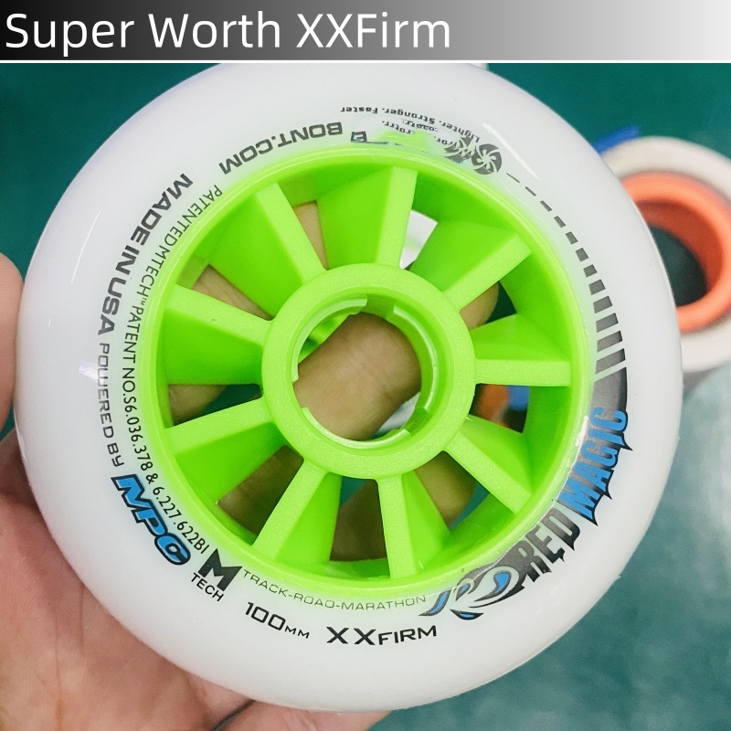 Super Worth MPC XXFirm 90 мм 100 мм 110 мм Колеса для скоростного катания Красный Синий Черный Волшебный 90 100 110 Роликовые коньки Шины 6/8 шт.