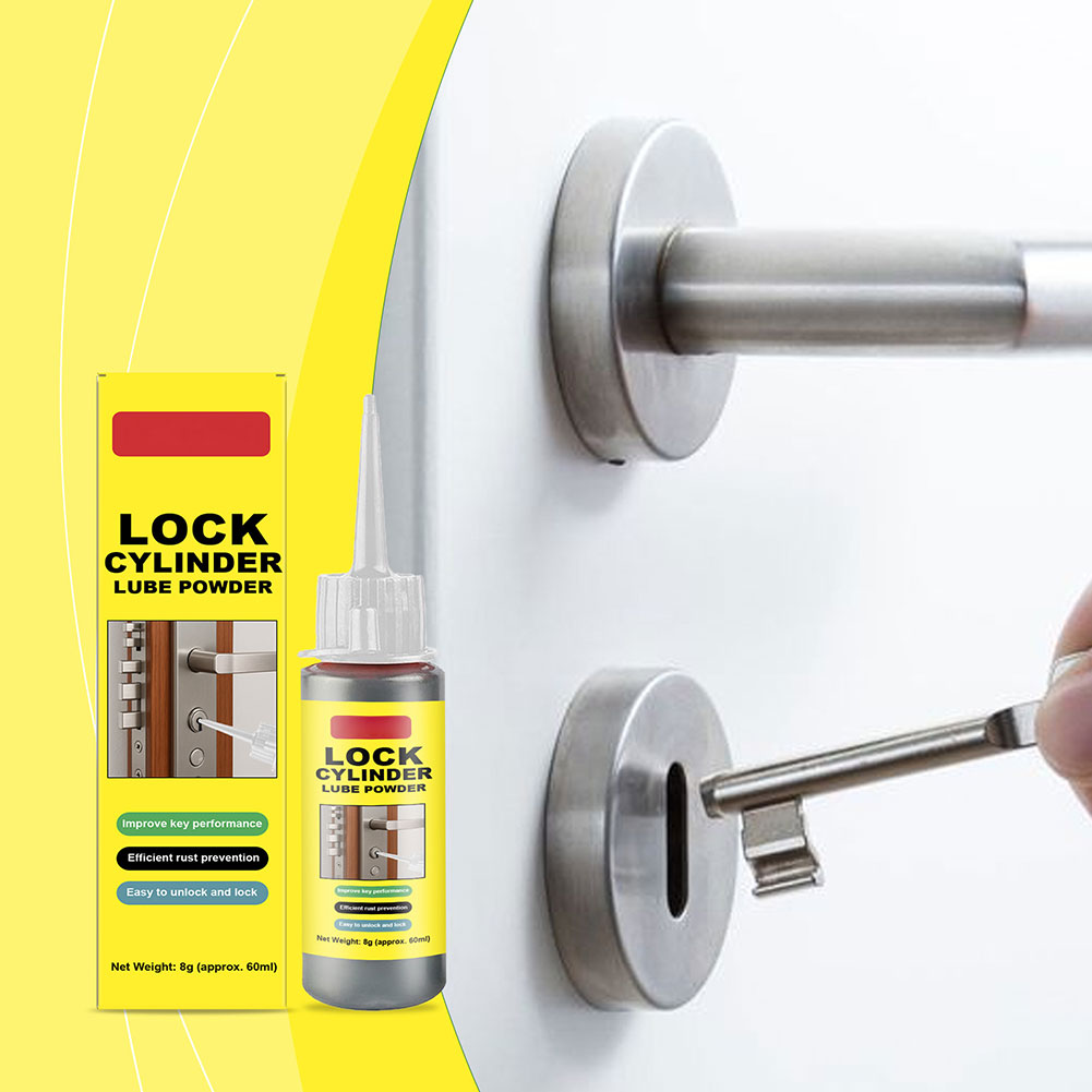 1/2/3pcs Lockzylinder Graphites Schmiermittel Pulver Langable Rost und Widerstandsschmiermittel zum Stickeln von Türschloss für Auto und Fenster