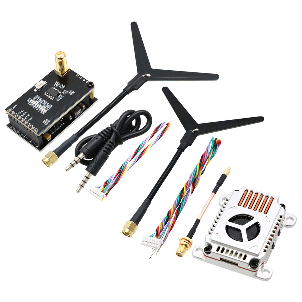 1,2g 1,2 GHz 1W 1,6 W 2W 25MW/2000MW vtx umschaltbares Videos ender modul mit 1,2g 8-Kanal-VRX für fpv-Langstrecken-Renn drohnen