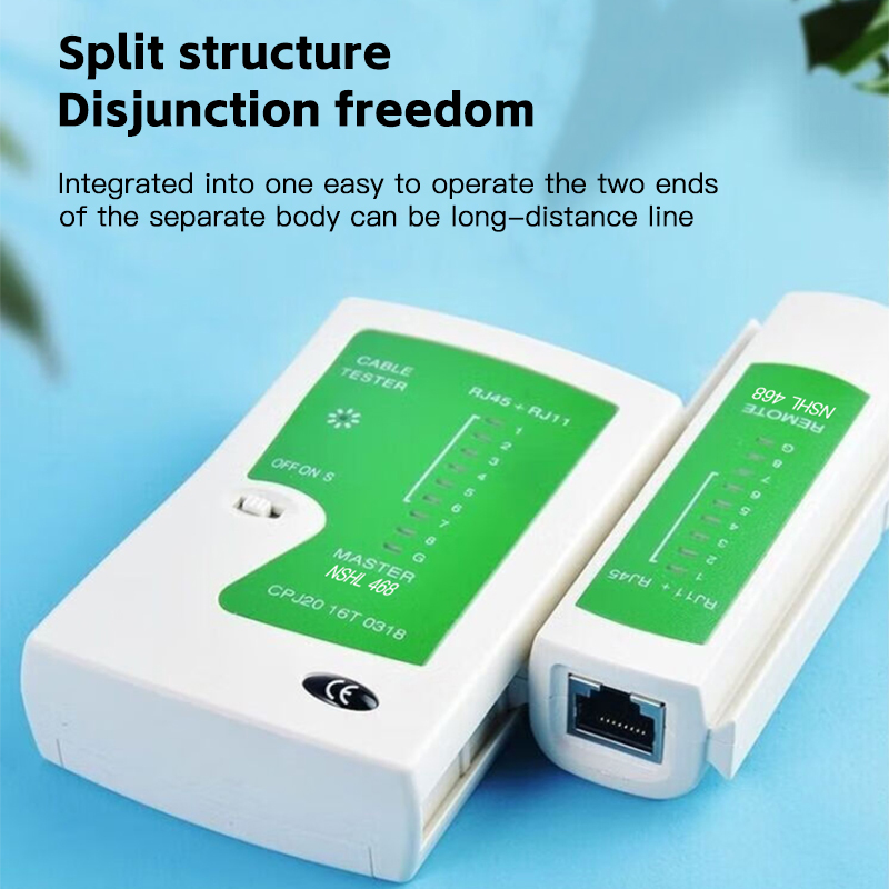 UTP STP シールド付きネットワークイーサネットケーブルテスター IT ネットワーキング用の包括的な電話回線接続チェックツール