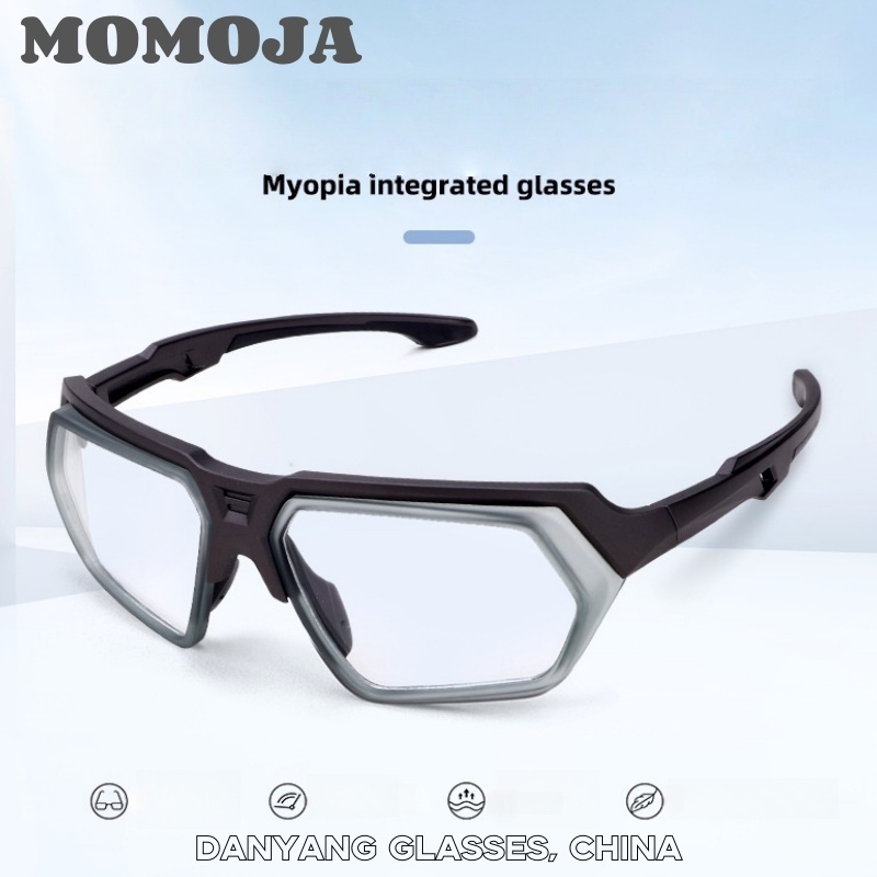 MOMOJA okulary rowerowe zintegrowane wiatroszczelne gogle piłka nożna Badminton koszykówka mężczyźni i kobiety sportowe okulary korekcyjne T11