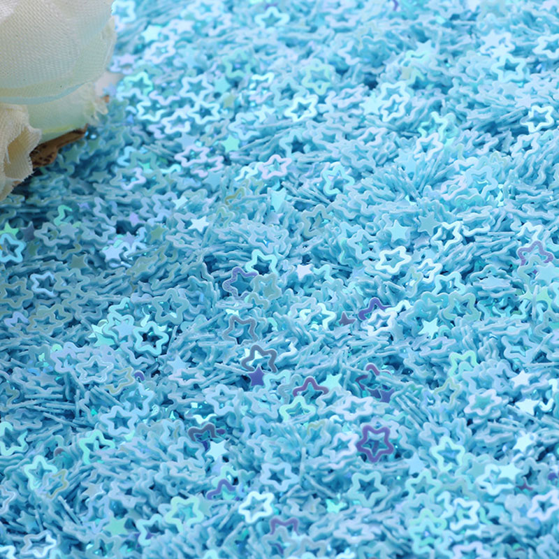 10g/20g/50g/4mm Paillettes Hollow Pentagramma Bulk Paillettes Mestiere Paillettes Cucito Vestiti Decorazione Accessori FAI DA TE Paillettes Unghie artistiche Paillettes