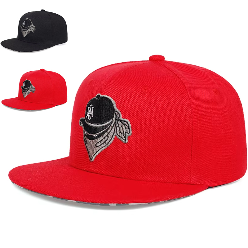 Unisex Masked เย็บปักถักร้อยหมวก Hip-Hop ฤดูใบไม้ผลิฤดูใบไม้ร่วงปรับ Casual Snapback เบสบอลหมวกครีมกันแดดกลางแจ้งหมวก