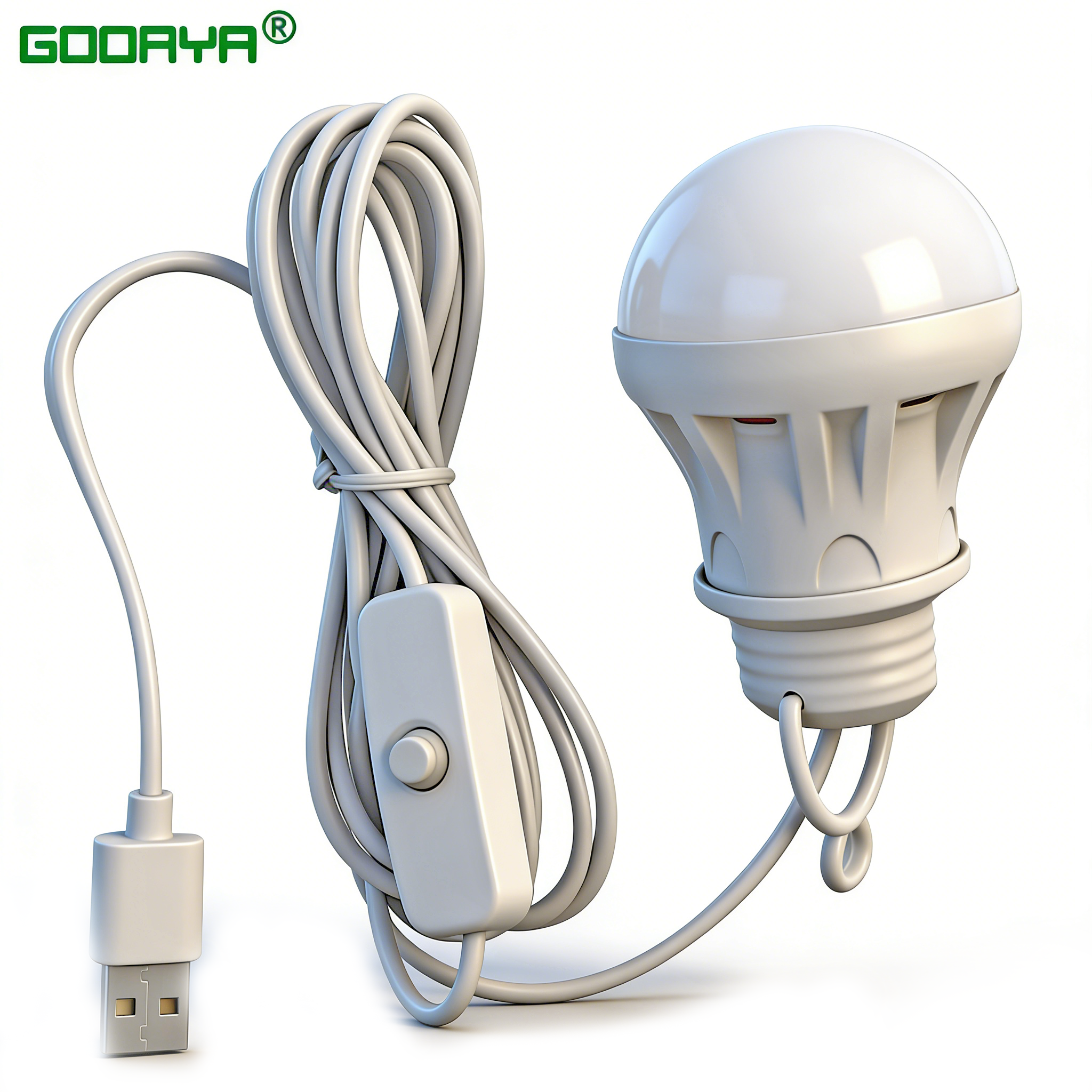 Linterna LED de Corriente Continua, Lámpara de Camping, Lámpara Nocturna, Bombilla de Emergencia USB, Lámpara Colgante para Tienda de Campaña, para Trabajo, Barbacoa, Pesca, Reparaciones, Equipo de Camping al Aire Libre