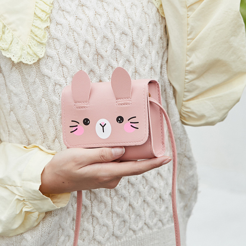 Mini borse per bambini Fashion Princess neonate PU Leather Small Shoulder Crossbody Bags Cute Kids portamonete portafoglio