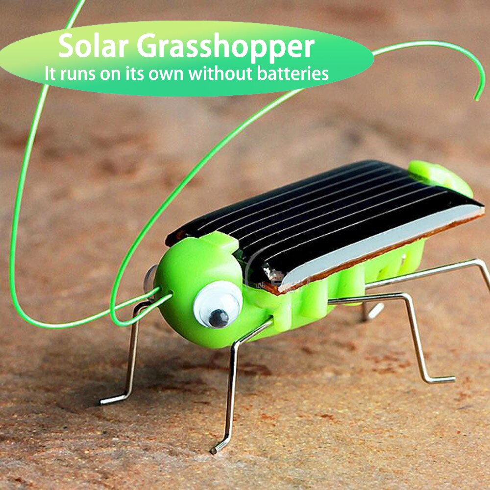 Solar Heuschrecke Spielzeug Puzzle Kinder ausgewählt Geschenk Simulation Insekten Geschenk Jungen und Mädchen Wissenschaft Bildung lustige bewegliche Spielzeug Kind