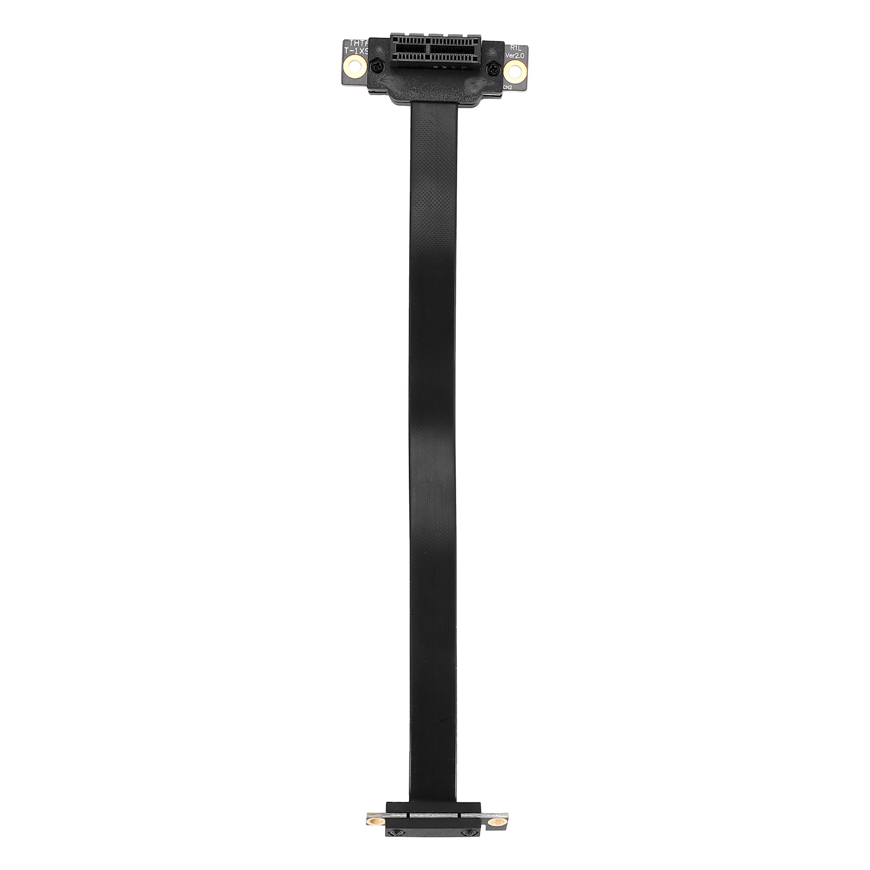 BABQ PCIE X1 Riser Cable Dual 90 Degree Right Angle PCIe 3.0 X1 to X1 Extension Cable 8Gbps PCI Express 1X Riser Card 20cm