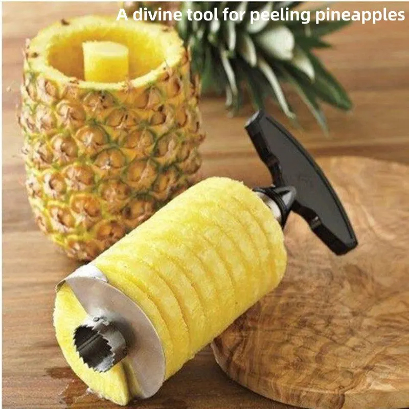 Pelador de piña, herramientas de fruta de acero inoxidable, accesorios de cocina, utensilios de cocina, 1 Uds.