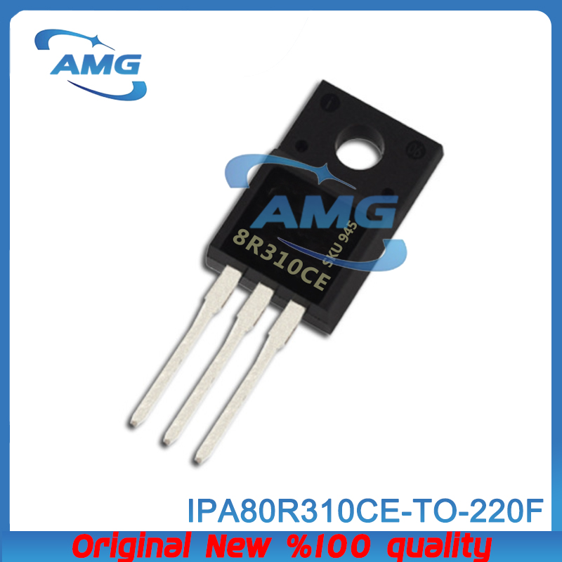 1OPCS New Original 10PCS/Lot IPA80R310CE 8R310CE  TO-220F  800V Power MOSFET