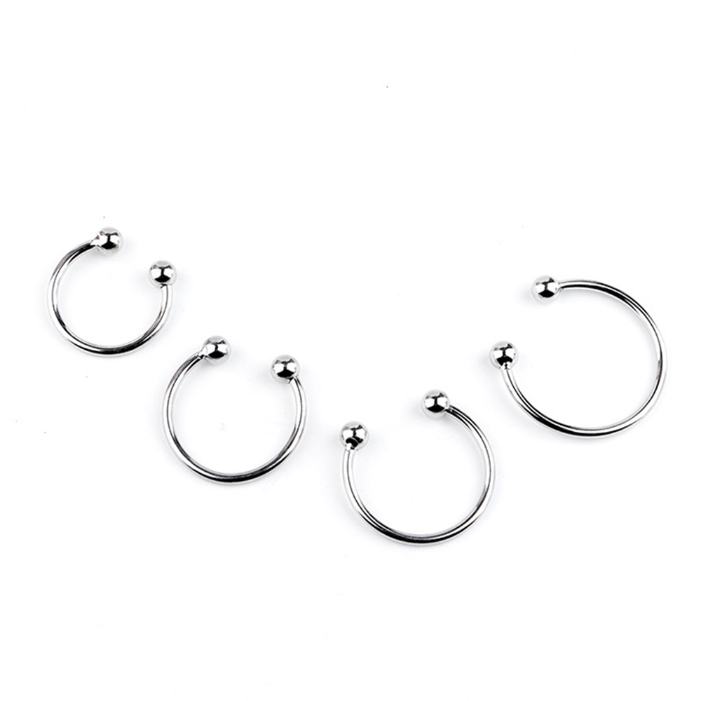 Penis Ring Stainless Rings Head Glan Stimulating Adult Products Male Sex Toys Metal Ring Sex Toys for Men Delay Ejaculation