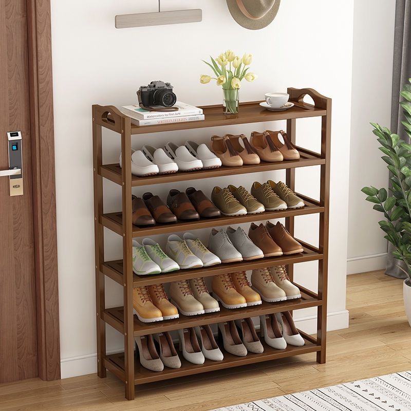 Prateleira de sapatos de bambu de alta qualidade Organizador de armazenamento de sapatos Armário de armazenamento de sapatos