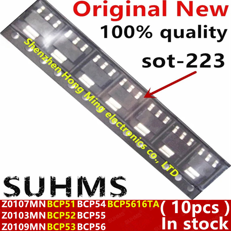 (10 stuk) 100% Nieuwe Z0107MN Z0103MN Z0109MN 07M 03M 09M Z7M Z3M Z9M BCP5616TA BCP51 BCP52 BCP53 BCP54 BCP55 BCP56 sot223