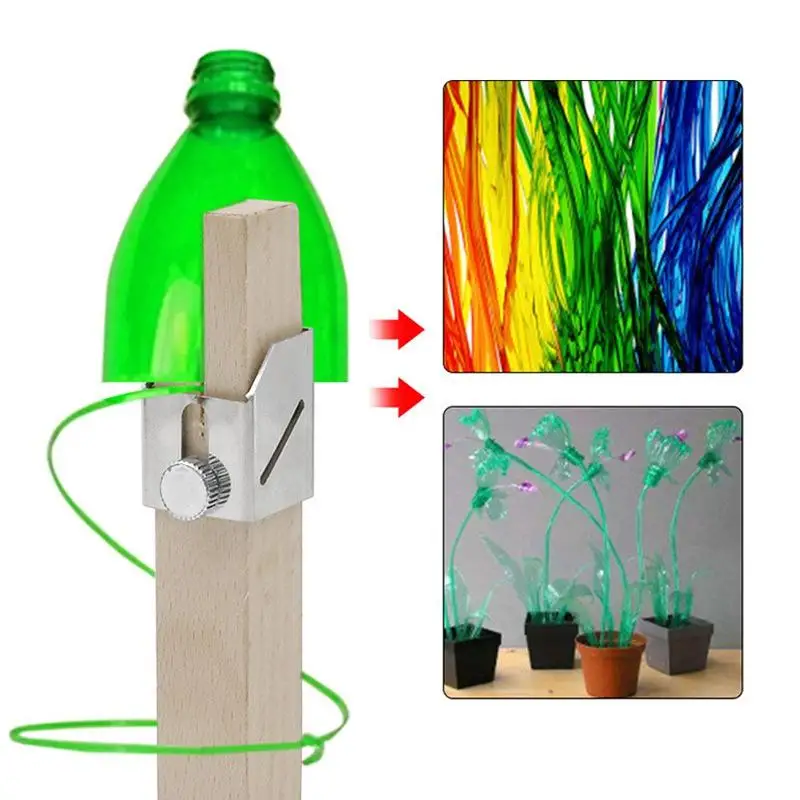 Pemotong botol plastik DIY, alat Manual lingkungan luar ruangan