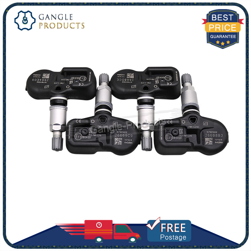 4 шт. PMV-C210 для TOYOTA Avensis Auris RAV4 Yaris Verso 42607-02031 42607-02030 42607-30070 TPMS автомобильный датчик давления в шинах 433 МГц