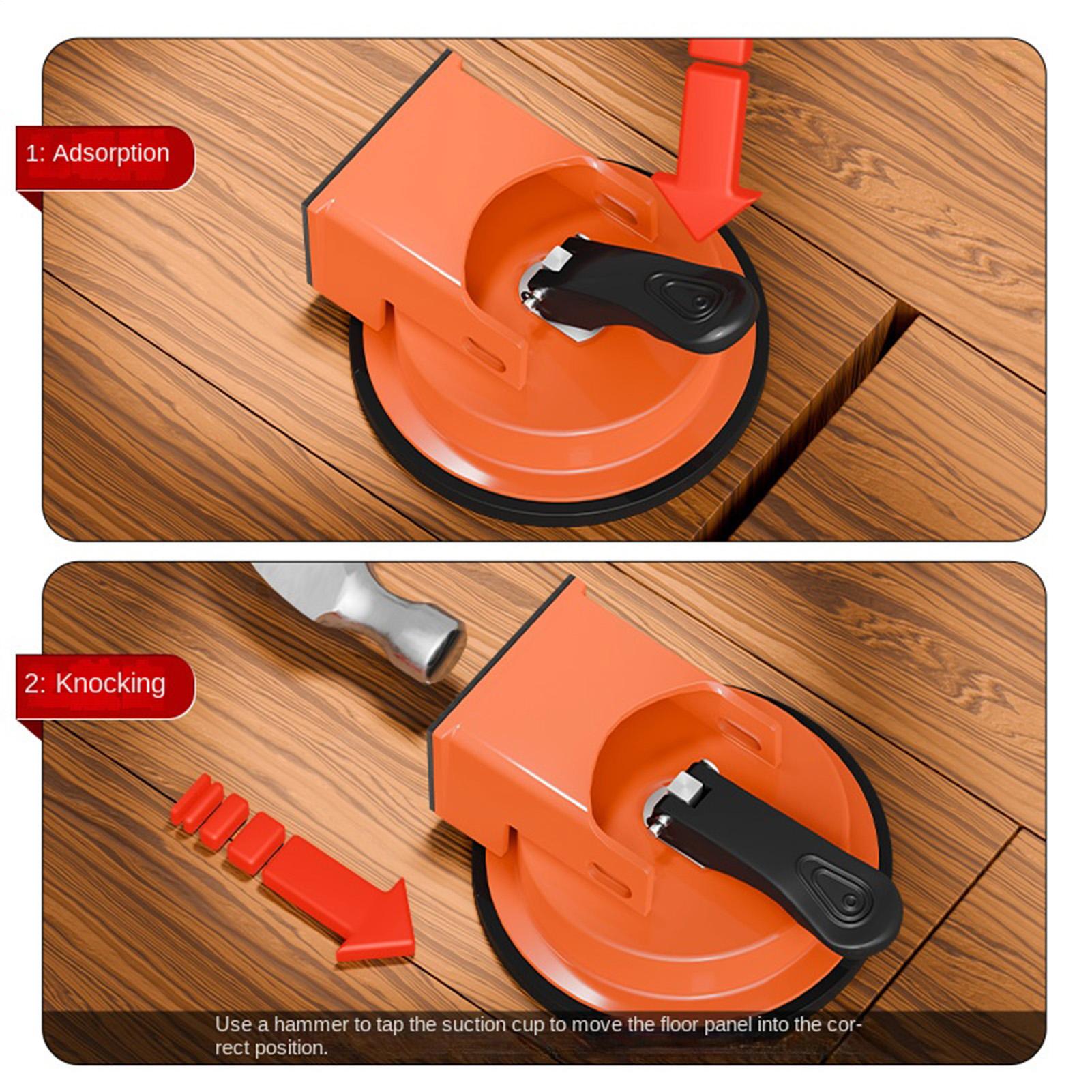 Floor Gap Repair Tools Heavyduty Composite Flooring Suction Cup Repair Tool Plank Grabber Leveling Puller Laminate Flooring Tool