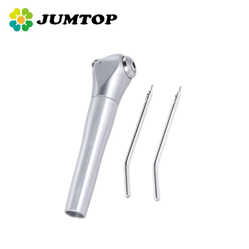JUMTOP Dental-Dreifachspritze mit 2 Düsen, Gehäuse aus Aluminiumlegierung, Luft- und Wasserspray-Handstück