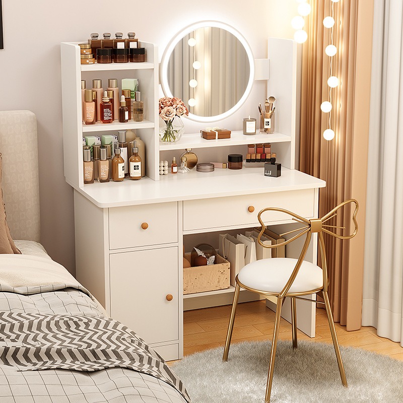 Dressoir slaapkamer klein modern eenvoudig opbergkastje geïntegreerd klein appartement internet beroemdheid ins stijl make-up tafel make-up