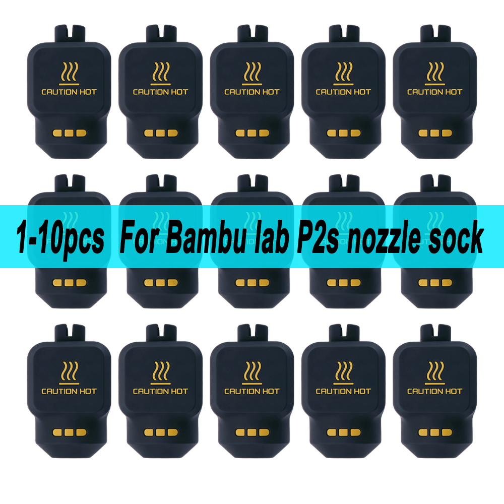 Hochwertige Silikonsocke für Bambu Lab P2S Düse Silikonsocke Hotend Schutzhülle für BambuLab P2S Hotend Zubehör