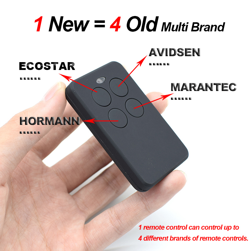 Duplicador de Control remoto para puerta de garaje, 287MHz-868MHz, grabador de código multifrecuencia, clon, Control remoto, abridor de puerta de garaje
