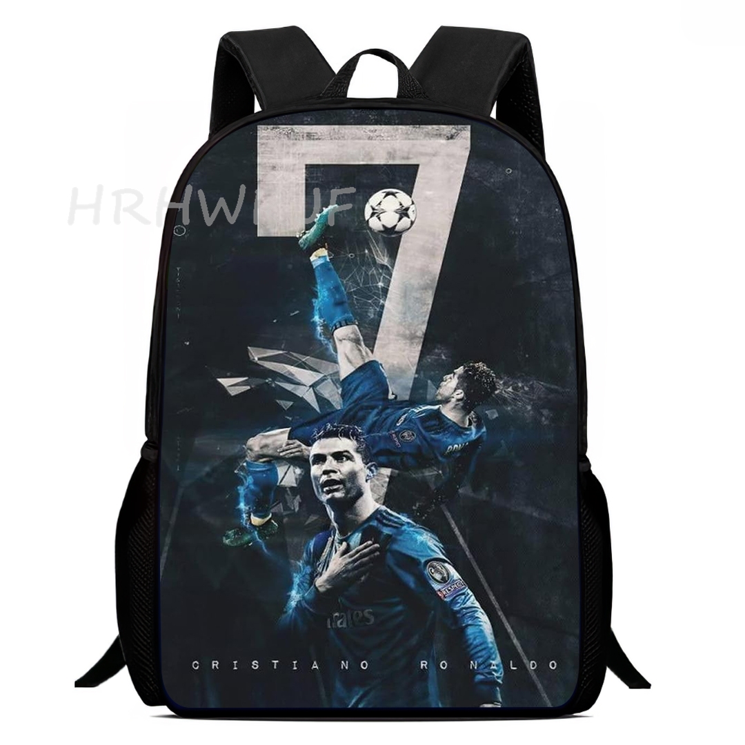 Tas Sekolah Dasar CR7 untuk Anak-anak Ransel Ringan Tas Sekolah Olahraga Anak Laki-laki Perempuan Ransel Anak Mochila Sac A Doc