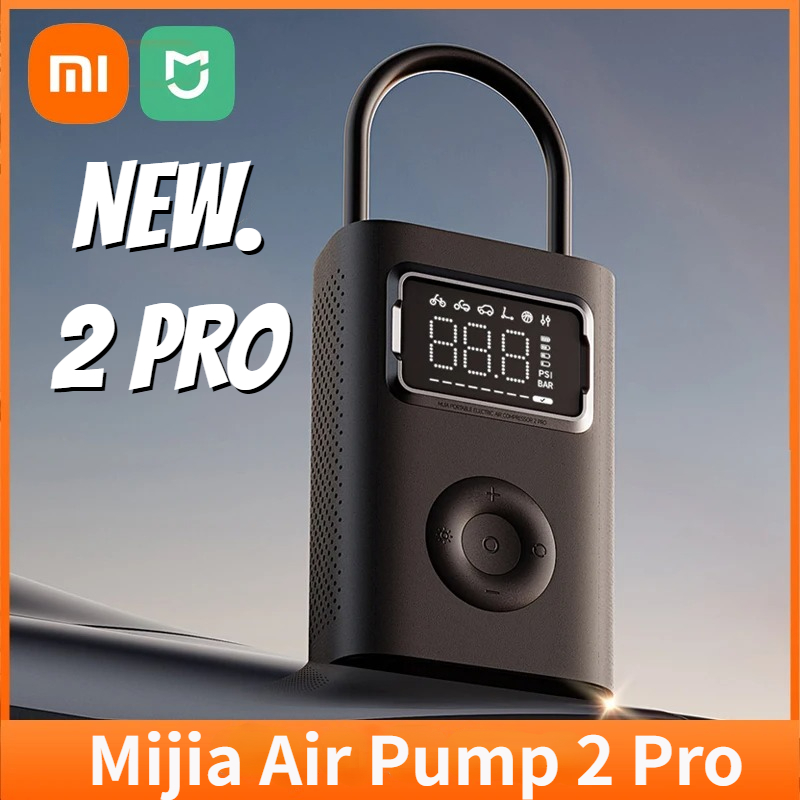 Xiaomi-Gonfleur électrique portable avec affichage numérique, pompe à air ata jia 2 pro, gonfleur 150psi Max, basket-ball, 2500mAh, vélo, voiture