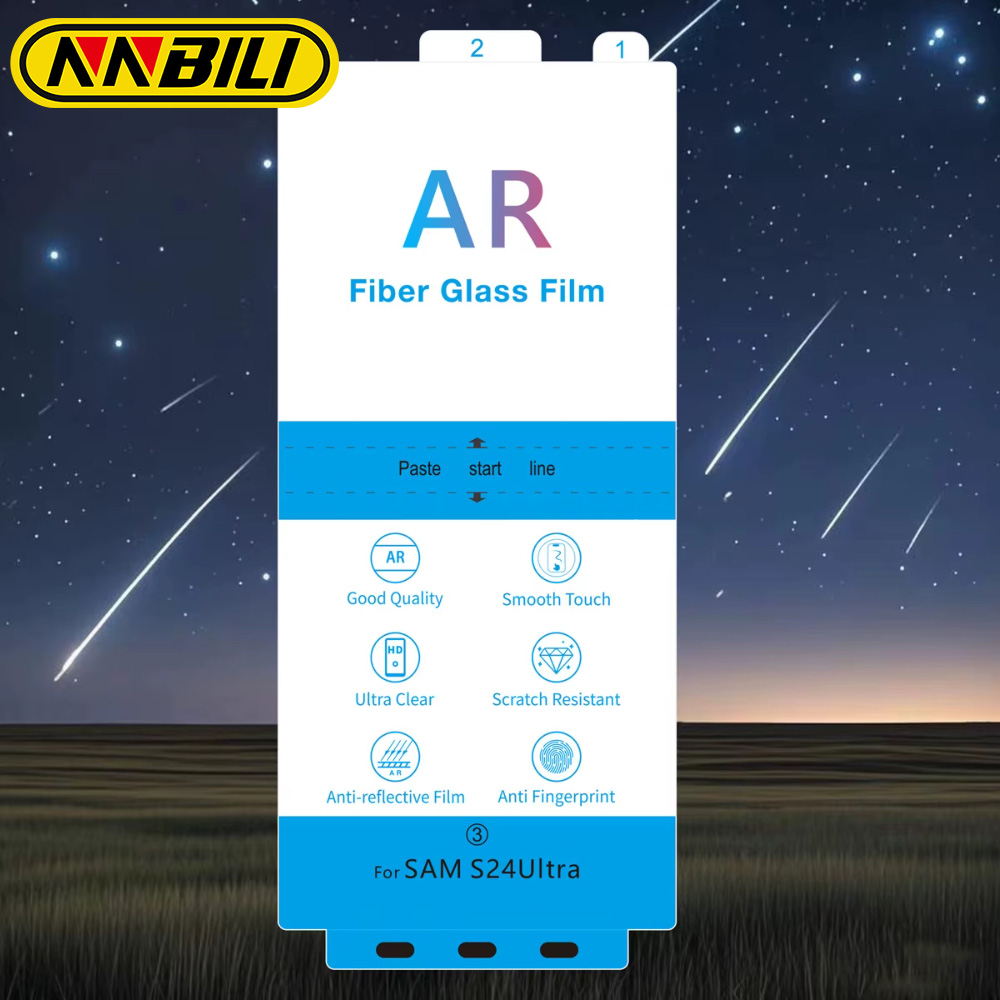NNBILI 1–2 Stück HD Antireflexfolie für Samsung Galaxy S26 Ultra S25 S24 Ultra Anti-Glare Displayschutzfolie AR-Faserfolie