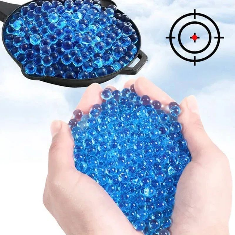 Vaso Filler Beads para Orbeez Gun, Crescendo Crystal Pearl, Wedding Centerpiece Decoração, Água Gel Geléia Beads, DIY Gems, 5000 peças
