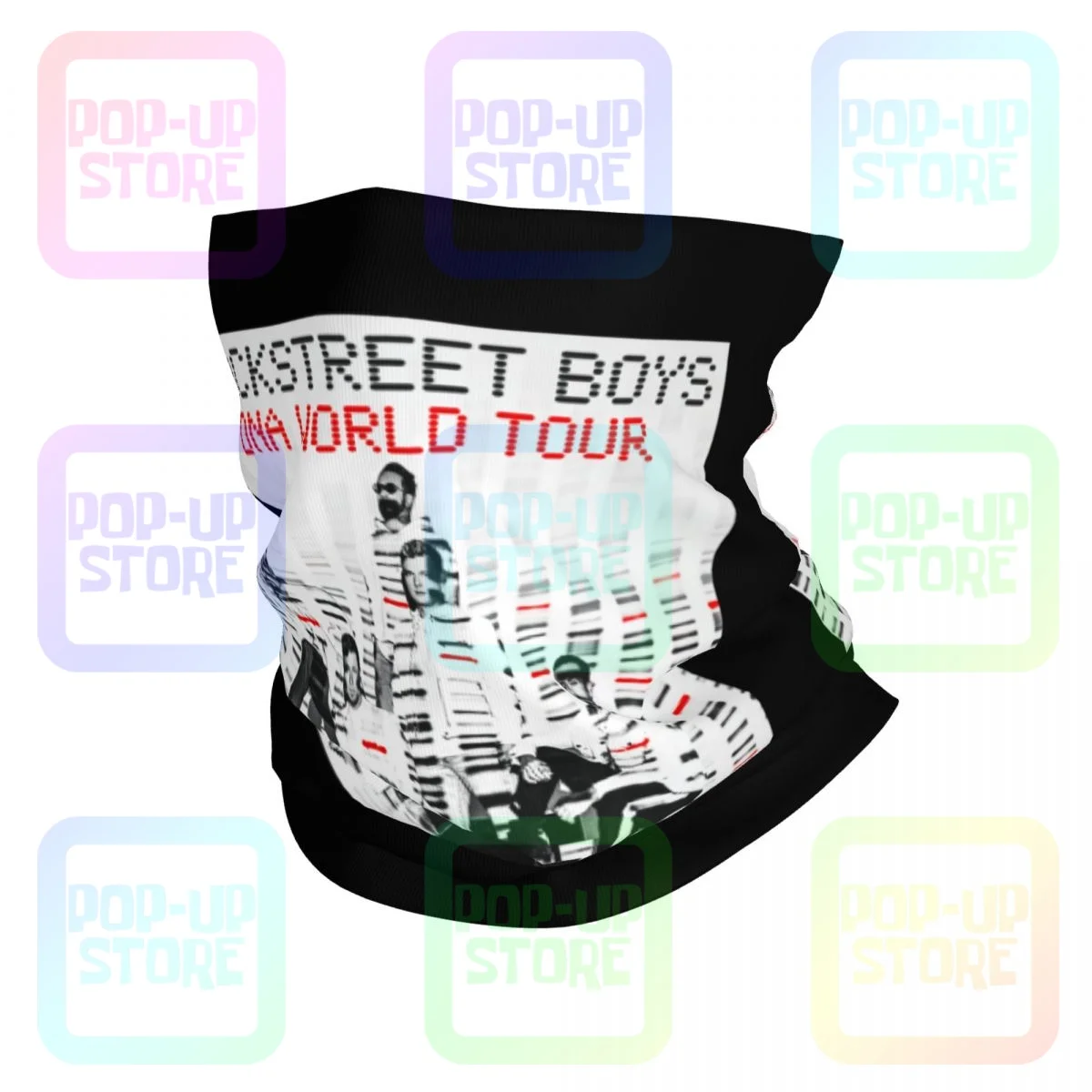 Heiße Backstreet Boys DNA World Concert Tour 2019 Hals Gamasche Bandana Schal Gesichts maske Soft Fishing Outdoor-Sportarten