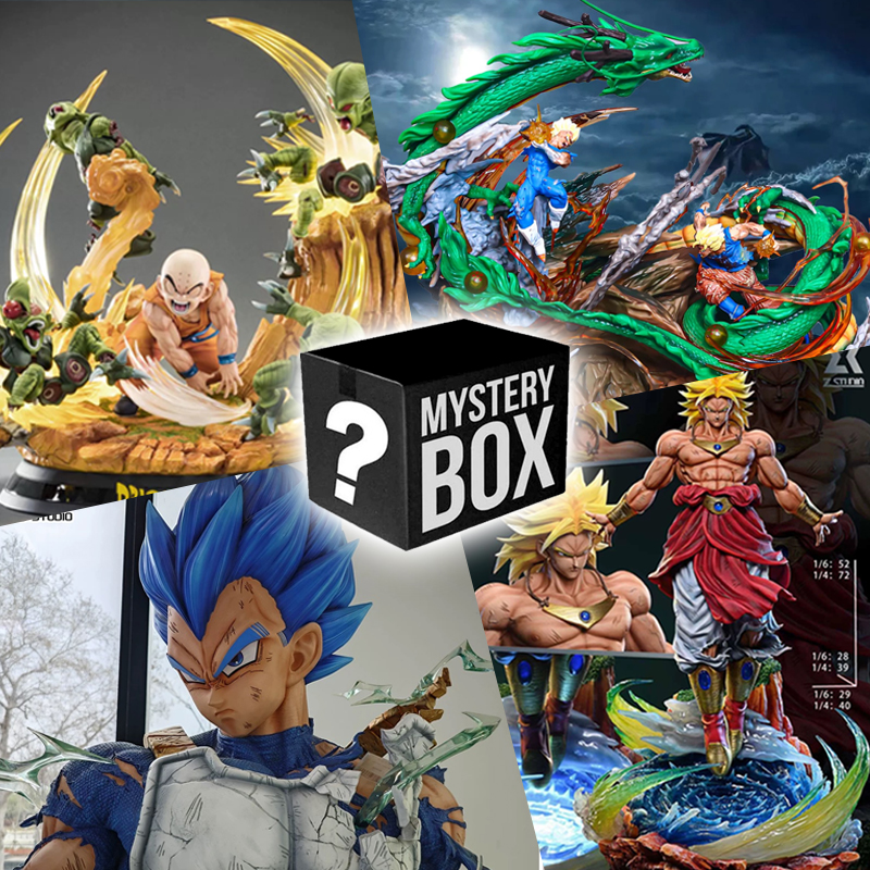 Dragon Ball Anime Figuur Mystery Box Verrassing Mystery Box Goku Frieza Vegeta Krillin Lucky Box Laat Je Droom Uitkomen