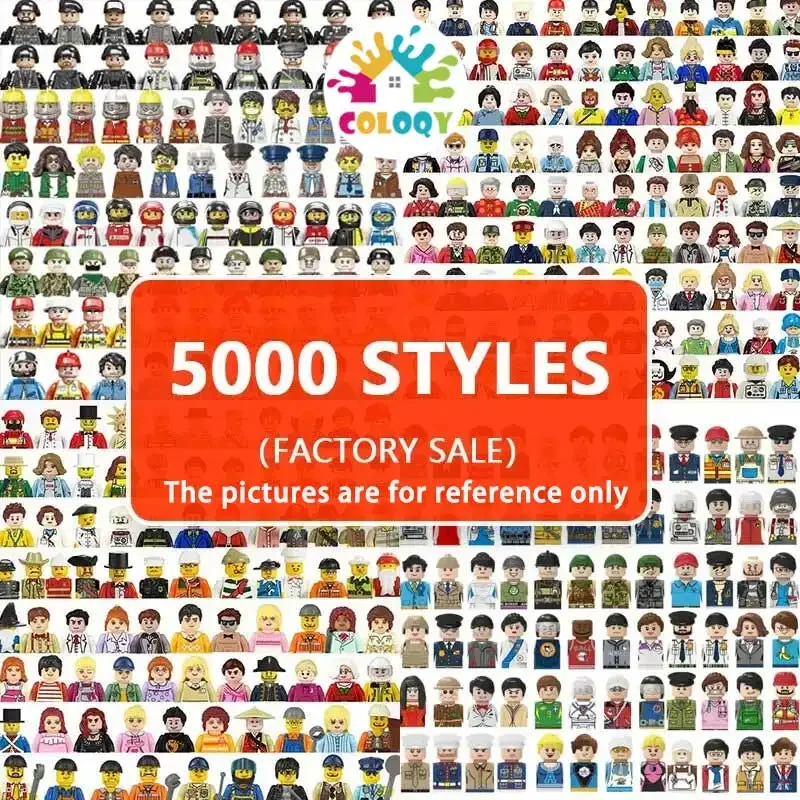 Детские игрушечные блоки 50-200 шт. случайные мини-миские куклы Norepat, персонажи фильмов, рабочие полиции, ниндзя и другие игрушки, подарочная серия