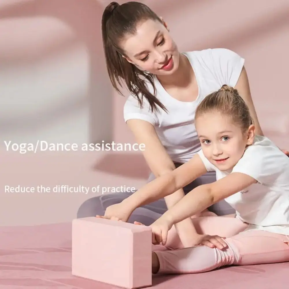 Yogasteen voor beginners, schuimsteen, danssteen met hoge dichtheid, beenperssteen, vierkante trainingssteen, speciale yoga-steen