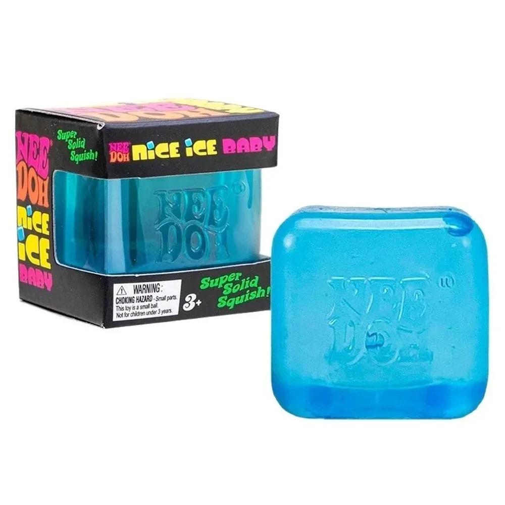 Dostępne od ręki Squishy Schylling Needoh Nice Cube Zabawka Sensoryczna Fidget Squishies Needooh Needoh Klocki Antystresowe Zabawka Uśmierzająca Stres