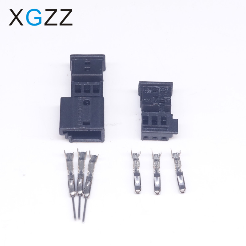 XG7031Y-0.6-21/11 conector estéreo automático de 3 pines enchufe de altavoz de coche enchufe de agudos toma de Sensor de lluvia para VW BMW 1- 968700 -1 1355620 -1