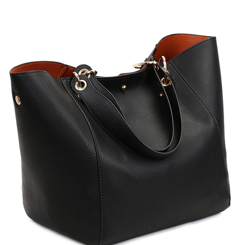 Grand sac fourre-tout pour femmes, sacs à main en cuir PU imperméable avec poignée supérieure, sac à bandoulière pour le travail et le shopping