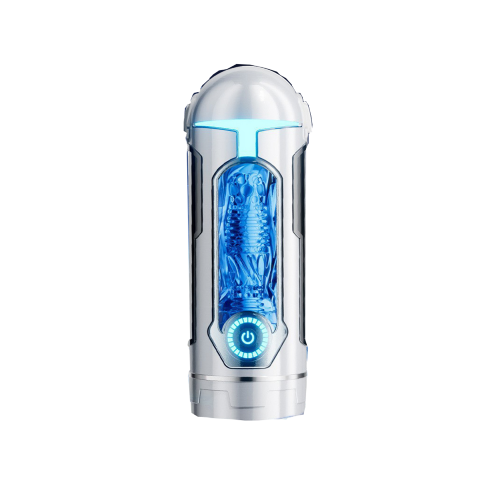 Copo Masturbador Automático Masculino para Estimulação Peniana, Vagina Artificial Realista, Treinador de Glande, Suprimentos Adultos para Homens