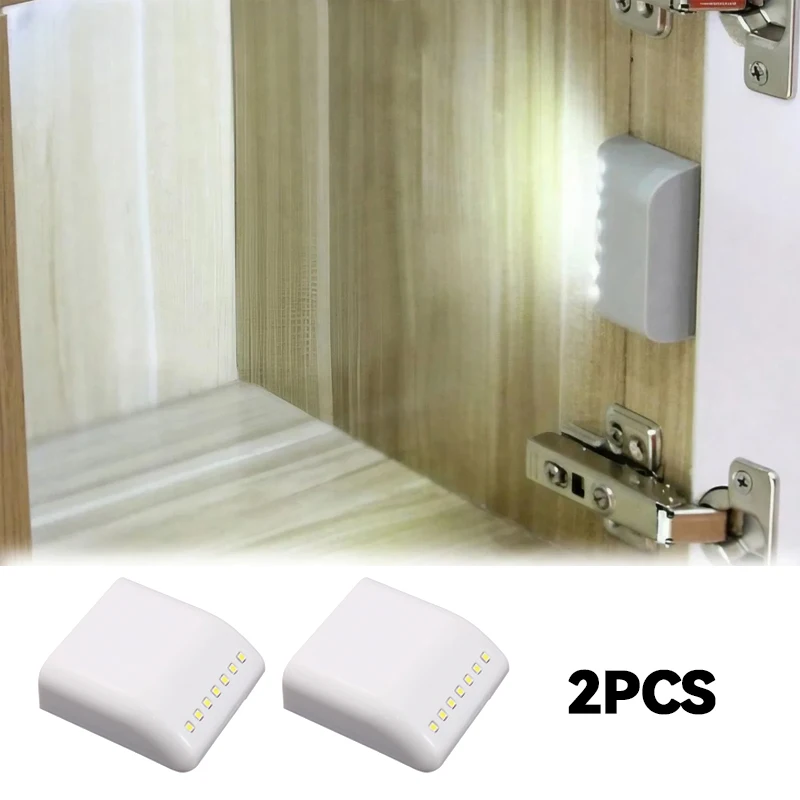 LED-kastverlichting Draadloze beweging Automatische sensor Garderobelamp Kast Kast Binnenscharnierlamp Zonder batterij Led-verlichting