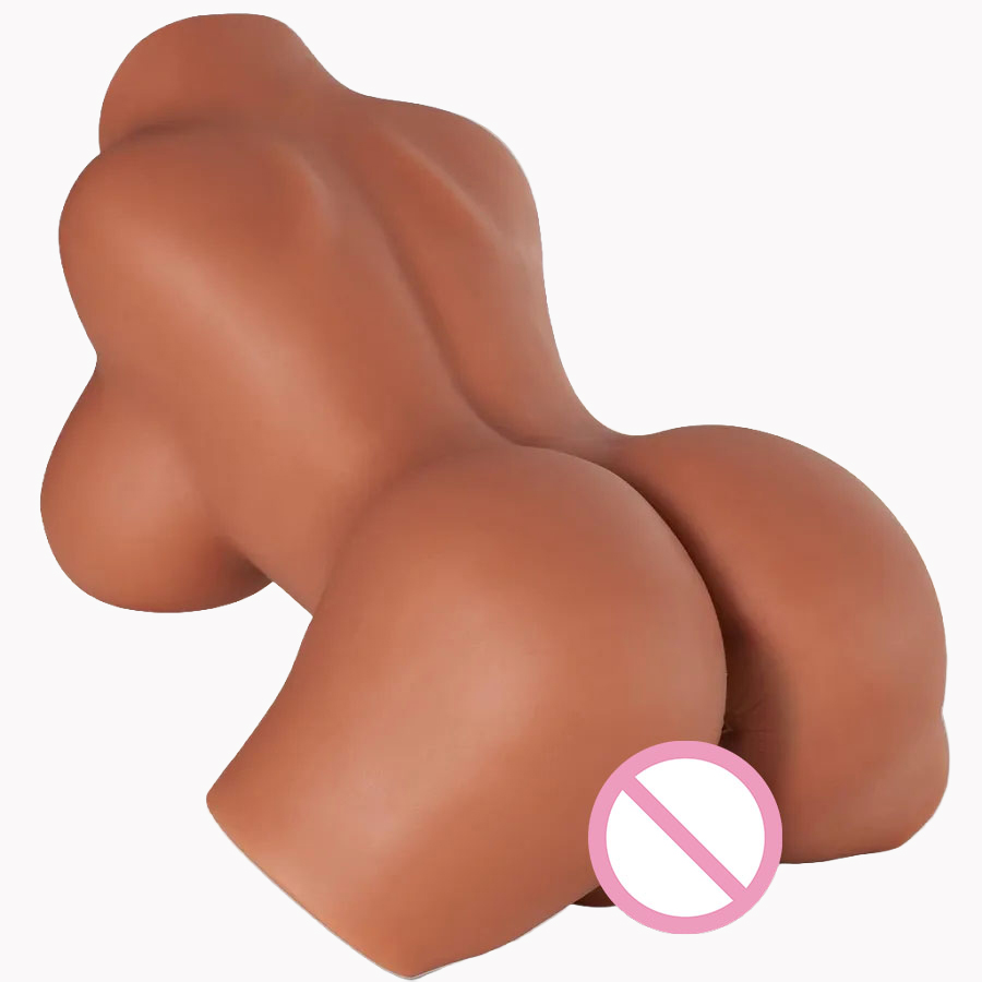 Jouet sexuel pour homme adulte, fabriqué avec des matériaux doux et confortables, avec des textures réalistes 3D pour le vagin et l'anus, présentant des canaux et un anus à texture réaliste, une poupée demi-corps pour hommes adultes, facile à nettoyer et 